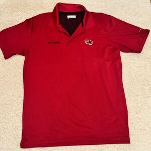 Columbia Men's Red Polo Shirt University of South Carolina